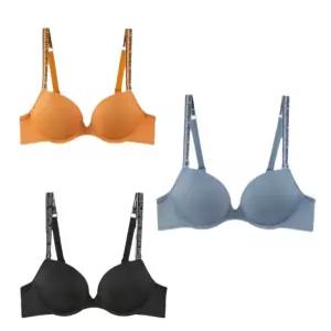 예스 80A전용옐로우,블루,블랙 로고 플레이 어깨끈포인트 브라YSWBYA71 YSWBYA7-IS 511390