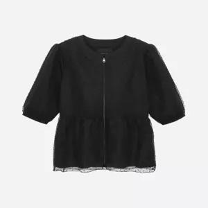 써스데이아일랜드 도트 매쉬 이중 플레어 점퍼 T254MJP244W GYN813 FBH030