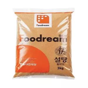 갈색설탕3kg/푸드림-10개