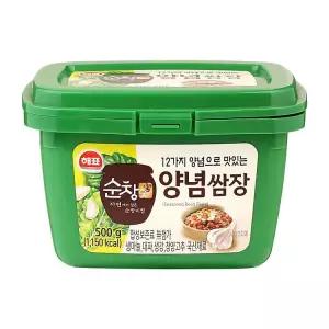 순창궁발아콩12가지양념쌈장500g/해표-10개
