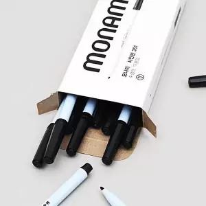 모나미 클래식 사인펜 흑 12개입 수성사인펜세트