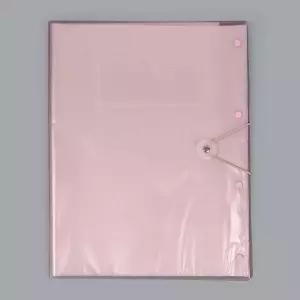A3 클리어 화일 30매 핑크 화일북 문서철 화일케이스 서류파일