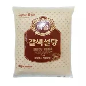 갈색설탕1kg/백설-12개