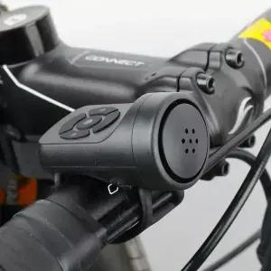 자전거 전기 벨 USB 충전 경적 MTB 산악 경고 안전 링 방수 사이클링 액세서리