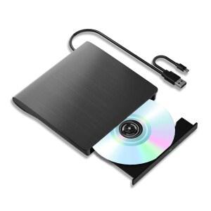 PC용 외장 블루레이 /DVD 드라이브, 휴대용 /11 USB 3.0 디스크 드라이브 /7 버너, XP 읽기 지원, 노트북용 /8 TYPE-C 맥OS와 호환되는 50G /10 /쓰기 윈도우