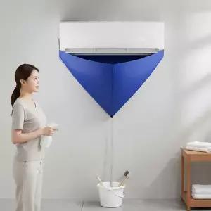 벽걸이 에어컨 세척 가대 방수 커버 배수 호스 포함 청소 키트