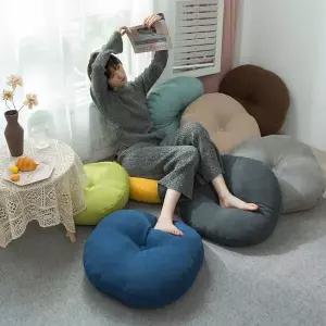 키밍 두꺼운 원형 방석 쿠션 홈 인테리어 55 8컬러 선택 가능