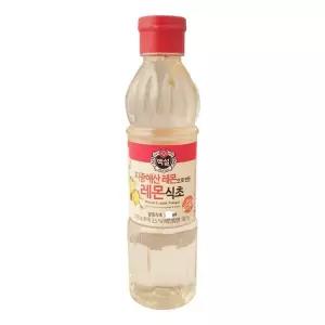 지중해레몬식초900ml/백설-12개