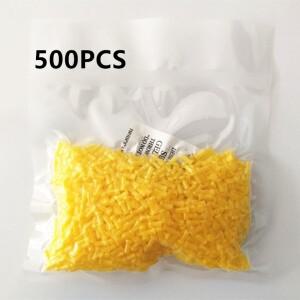 ZSHZTL LC 커넥터 더스트 캡 500개 광섬유 점퍼 세라믹 인서트 더스트 캡 1.25mm