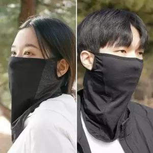 얼굴 멀티 UV 쿨 스카프 골프 여름 자외선 햇빛 메쉬 아쿠아 마스크 차단 가리개
