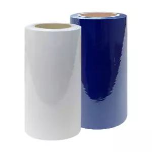 BLEX 보호테이프 투명 청색 250mm x 150M포장필름 래핑 포장랩 파렛트 빠렛 공업용 용품 포장 포장재 스래