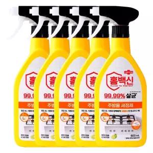 애경 랩신 홈백신 주방용 세정제 600ml X 5개 가스레인지청소 입주 용품 신제