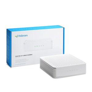 Hitron CODA DOCSIS 3.1 - 케이블 인터넷 전용 (Fiber /DSL과 호환되지 않음) | 최대 1Gbps 모뎀 WiFi 라우터 필요 Xfinity Spectrum Cox 인증