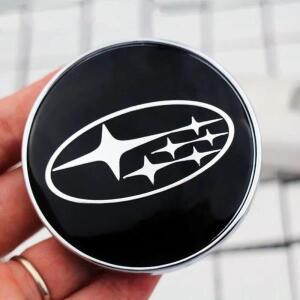 4개 60mm 자동차 휠 센터 커버 타이어 허브 캡 엠블럼 스바루 XV WRC WRX BRZ 포레스터 트라이베카 임프레