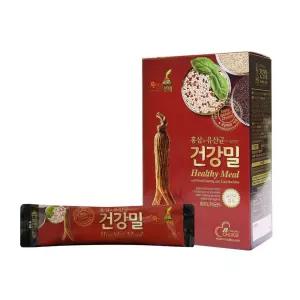 홍삼과 유산균이 들어간 건강밀300g간편 몸에좋은 맛있는 아침대용죽 간편 즉석 에좋은 홍삼