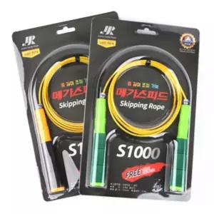JJR 초고속 줄넘기 S1000 스피드1헬스 유산소운동 카운트 용품 구슬 스포츠 성인용 가정용 운동용 일？J