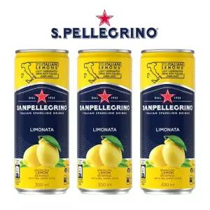 산펠레그리노 리모나타 레몬 캔 330ml x 16ea
