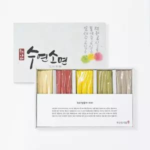 충주 사과 국수 오색 수연소면 750g