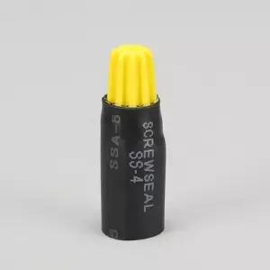 방수와이어콘넥타(스크류씰) SS-4 황색(봉-20EA) IN-145896접속커터 연결단자 넥터 전기 전선