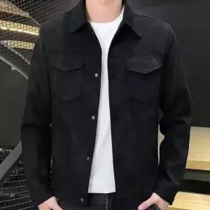 남자봄점퍼 봄 가을 데일리 자켓 스웨이드 카라 숏자켓 봄아우터
