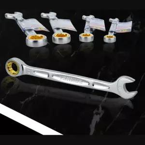 수리 라쳇 콥비 스패너 90T 기어 렌치 14-19mm 라쳇비