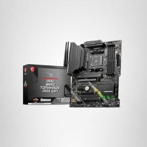 MSI MAG B550 토마호크 MAX WiFi 게이밍 마더보드(AMD Ryzen 5000 시리즈 AM4 DDR4 PCIe 4.0 SATA 6Gb /s M.2 USB 3.2 2세대 HDMI /DP Wi-Fi 6E 블루투스 5.2 2.5Gbps LAN ATX)