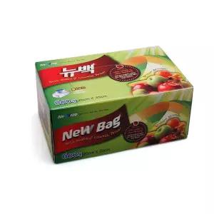 뉴백 중 600 25x 35 위생 비닐 일회용 음식 봉투크린팩 일회용품 비닐백