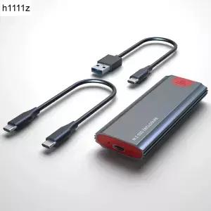 NVME 인클로저 타입 C USB 3.1 어댑터 케이스 SSD M2 외부 알루미늄 M.2 박스 도구 무료 10G
