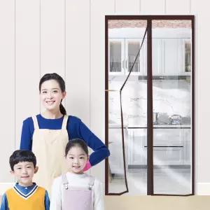 외풍 차단 커튼 바람막이 자석 방풍 방한 온열 비닐 창문틈새이 문이 단열현관 두꺼운 테라스천 창틀이 주