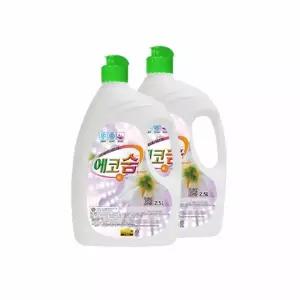 (VEN) 섬유탈취제 데일리숨 2.5L x2개 프로랄향 리필 냄새제거 옷냄새 악취 스프레이 유연제 뿌리는 고기
