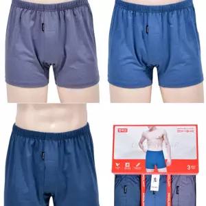 부드러운 터치감 우수한 통기성 디럭스 남성 데일리 사각팬티3매입런닝 드로즈 쾌적 흡수속건 남자속옷 트