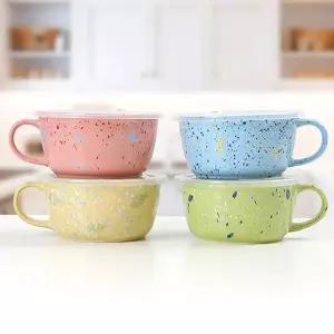 밀폐 도자기 라면기 1P 전자레인지 씨리얼 라면 그릇 우동기