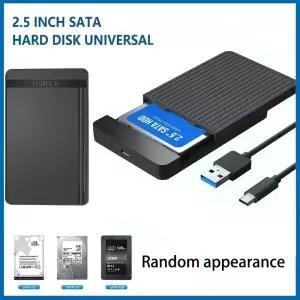 2.5 HDD/SSD 케이스 SATA to USB 3.1/3.0 어댑터 6gbps HD 외장 하드 드라이브 인클로저 박스 타입