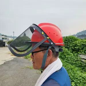 벌초 예초기 농업 산업용 다기능 안전모제 화단가꾸기 정리 잔디깍이 정원이 세트 모자 제초