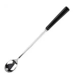 롱스푼 블랙 스푼 커피 스테인리스 스틸 20.5cm 롱티