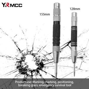 128/155mm 자동 센터 펀치 스프링 유형 로케이터 스트라이커 창 차단기 도구
