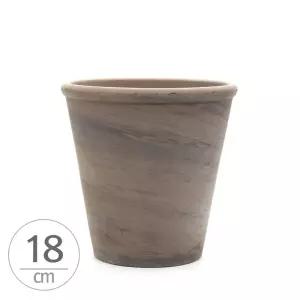 독일산 그레이 꼬깔 토분 화분 로즈분4호 18x20cm 식물용기 꽃용기 원예 조경 장식용 인테리어