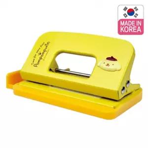 폼푸린 미니 2공 펀치문서펀칭기 문구용 사무용 다용도 종이 산리오 캐릭터 천공 서류