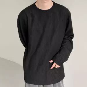 소프트 라운드넥 골지 긴팔티 베이직 청바지코디오버핏맨투맨 후드 남자무지 카라 집업 기모셔츠 겨울셔츠