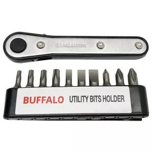 세신버팔로-미니 라쳇렌치 SB-MRS11 11pcs (1EA)산업용드이버세트 버공구 버셋 셋트 라쳇 쳇버 도라이버 작