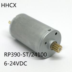 RP390-ST 마이크로 DC 모터 12 톱니 구리 기어, 6-24VDC, 18900RPM, 스위핑 로봇 전기 장난감 DIY