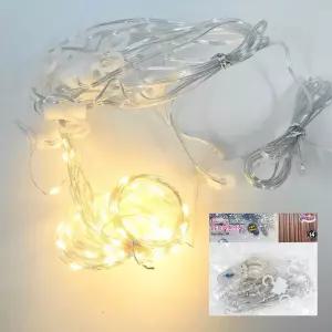 해피파티 크리스마스 LED 커튼 조명 전구 옐로우 장식 벽LED