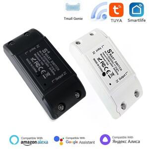 Tuya WiFi 스마트 라이트 스위치 공용 차단기 타이머 APP 무선 원격 제어 모듈은 Alexa Google 홈을 통해
