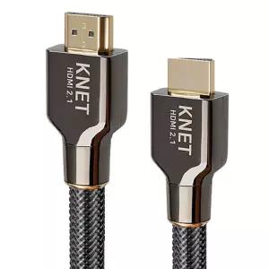 케이네트 8K 메탈 hdmi 2.1 케이블 길이 1.0m모니터블 미러링선 링블 디스플레이블 DP블 미니블 영상블 출
