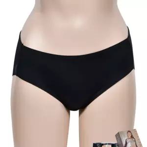 물랑루즈 햄라인 누디 위생 팬티 블랙 3매입방수포원단 생리대 수천