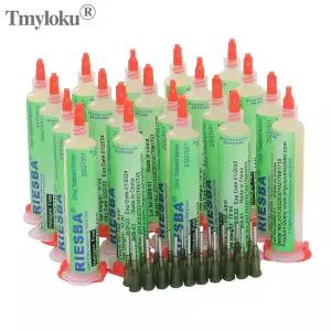 납땜페이스트 실납 TMYLOKU10pcs RIESBA559 10cc 솔더 페이스트 플럭스 NC-559-ASM 오일 실린더 BGA 용접