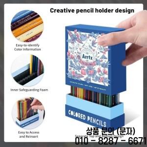 Arrtx 48/72/126 컬러 연필 성인용 소프트 코어 드로잉 블렌딩 쉐이딩 스케치 아티스트 초보자를 위한 페인