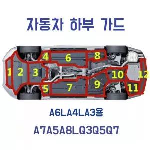 아우디 Audi A4L A6L A7 A5 Q3 Q5 엔진 언더커버 섀시 가드 보디 가드