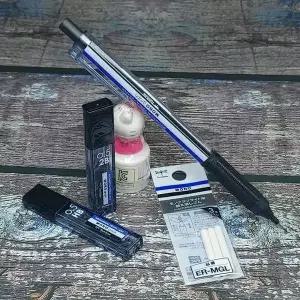 톰보 모노그래프 Light 0.5mm 샤프펜슬+심+지우개-A 제도샤프