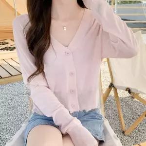 파스텔 여성 가디건 컬러 긴팔 여자 니트 5색가을 루즈핏 겨울 빅사이즈 롱가을 카디건